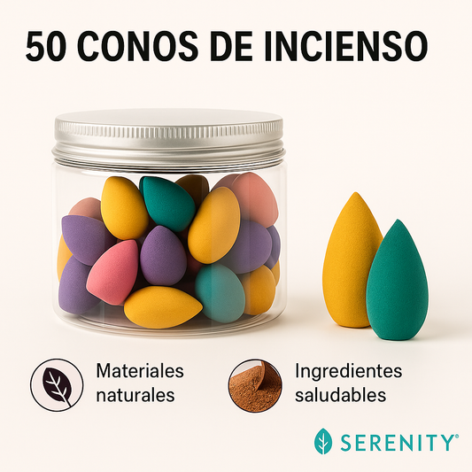 Pack de 50 Conos de Incienso Serenity™
